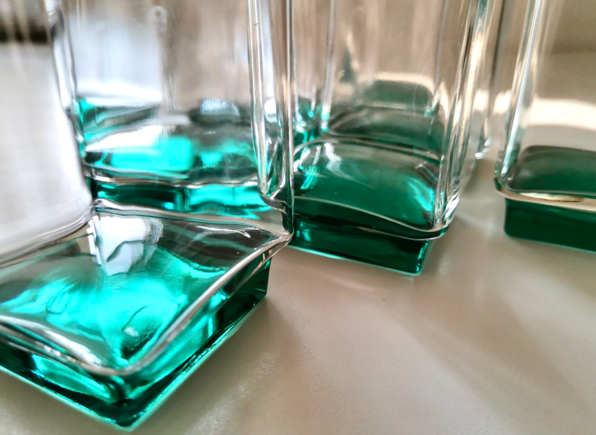 Set of 1970s glasses