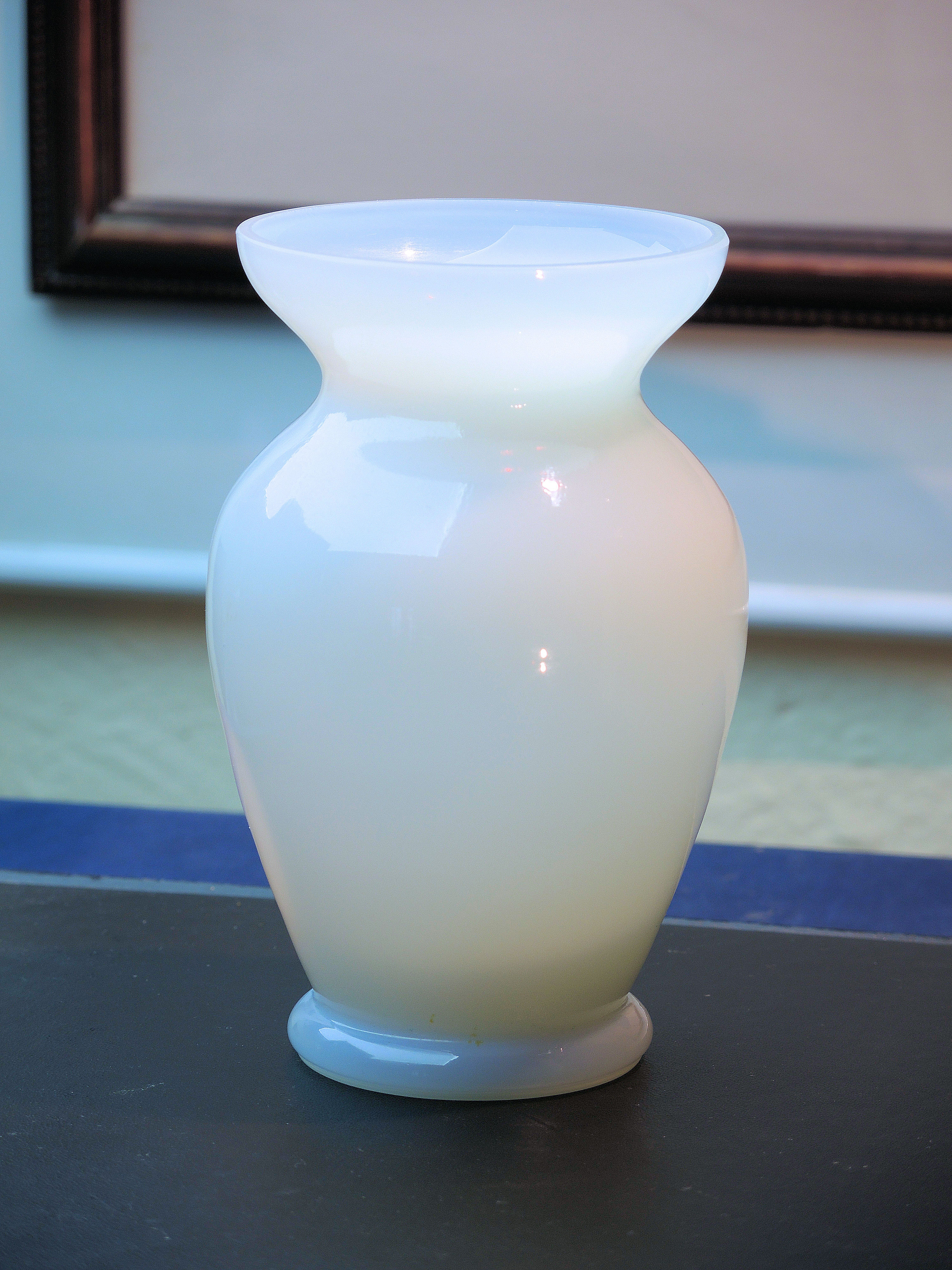 Opaline Glass Vase