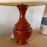 Terracotta table lamp