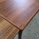 Table extensible de Henning Kjaernulf pour Vejle Stolefabrik, Danemark années 1960