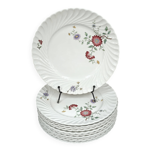 lot de 11 assiettes plates - service