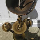 Brass chandelier with 4 lights