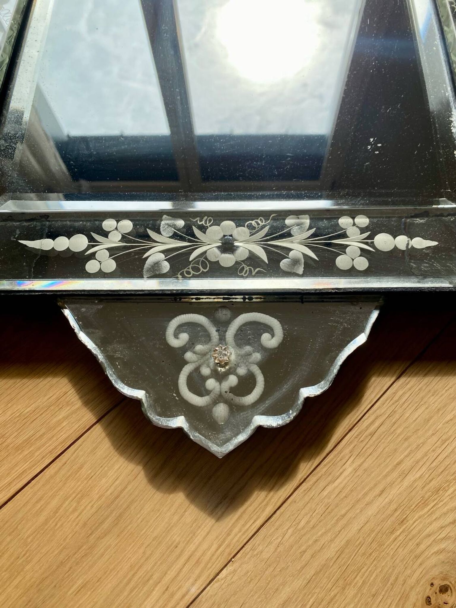 Ancient Venetian mirror