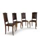 Italian art deco dining chairs 1920s
