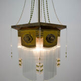 Art nouveau chandelier, circa 1905