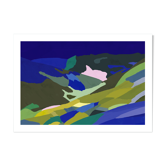 Les Hautes Alpes - Limited edition art print (A4)