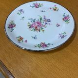 Plat à dessert en porcelaine de Limoges