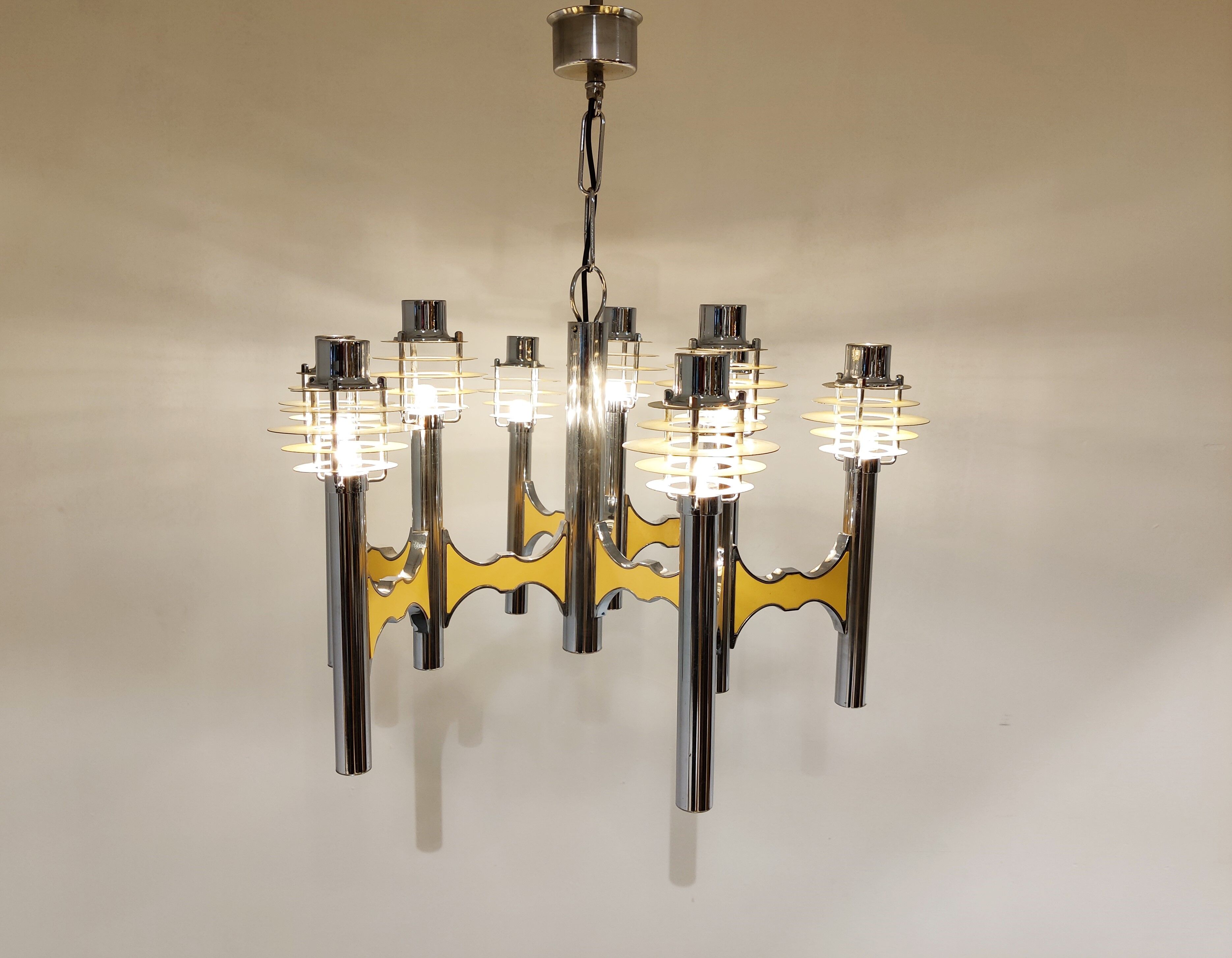 Home Sciolari space age chandelier, 1970s