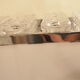 John Perzel textured glass art deco ceiling light