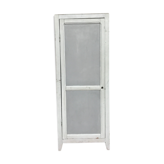 Armoire parisienne - patine grise - 1940 vintage