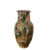 Mixed earth vase