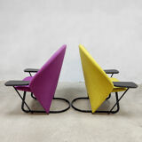 Vintage Dutch design Artifort armchair Floris van den Broecke easy chair 'Winner'