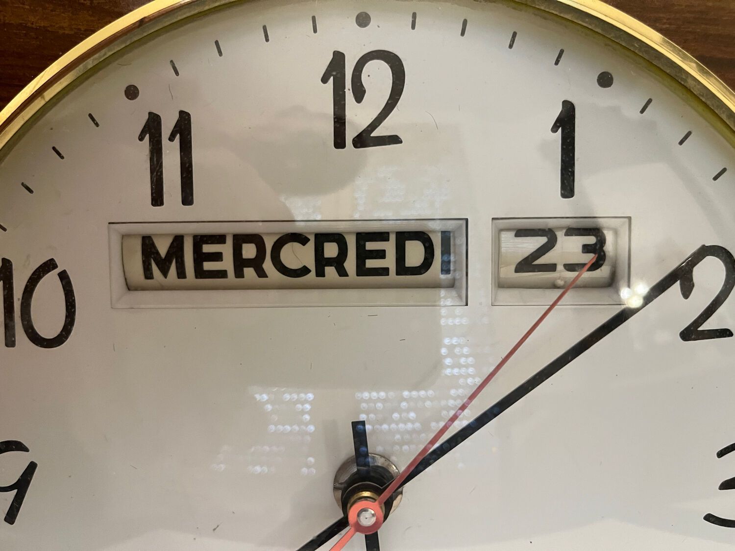 Pendule de cuisine vintage Jaz