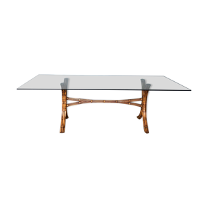 Table en bambou McGuire 1970