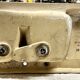 Double basin sink/cream beige bowl