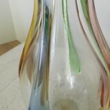 Vintage Art Glass Vase: Hanna Machanovska Mstisov Glassworks, Czechoslovaki