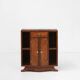 Art Deco cabinet in wood with marble top, France ca. 1930