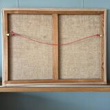 Barge on the river bank