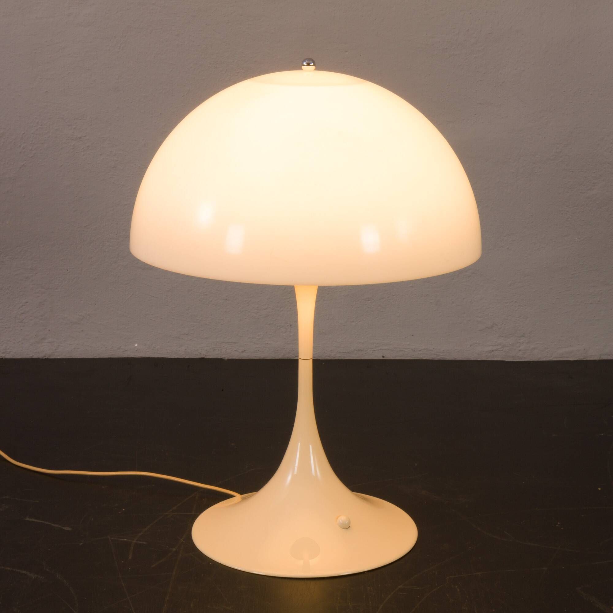 Panthella acrylic table lamp by Verner Panton for Louis Poulsen, Denmark, 1970s