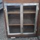 Oak art deco corner unit