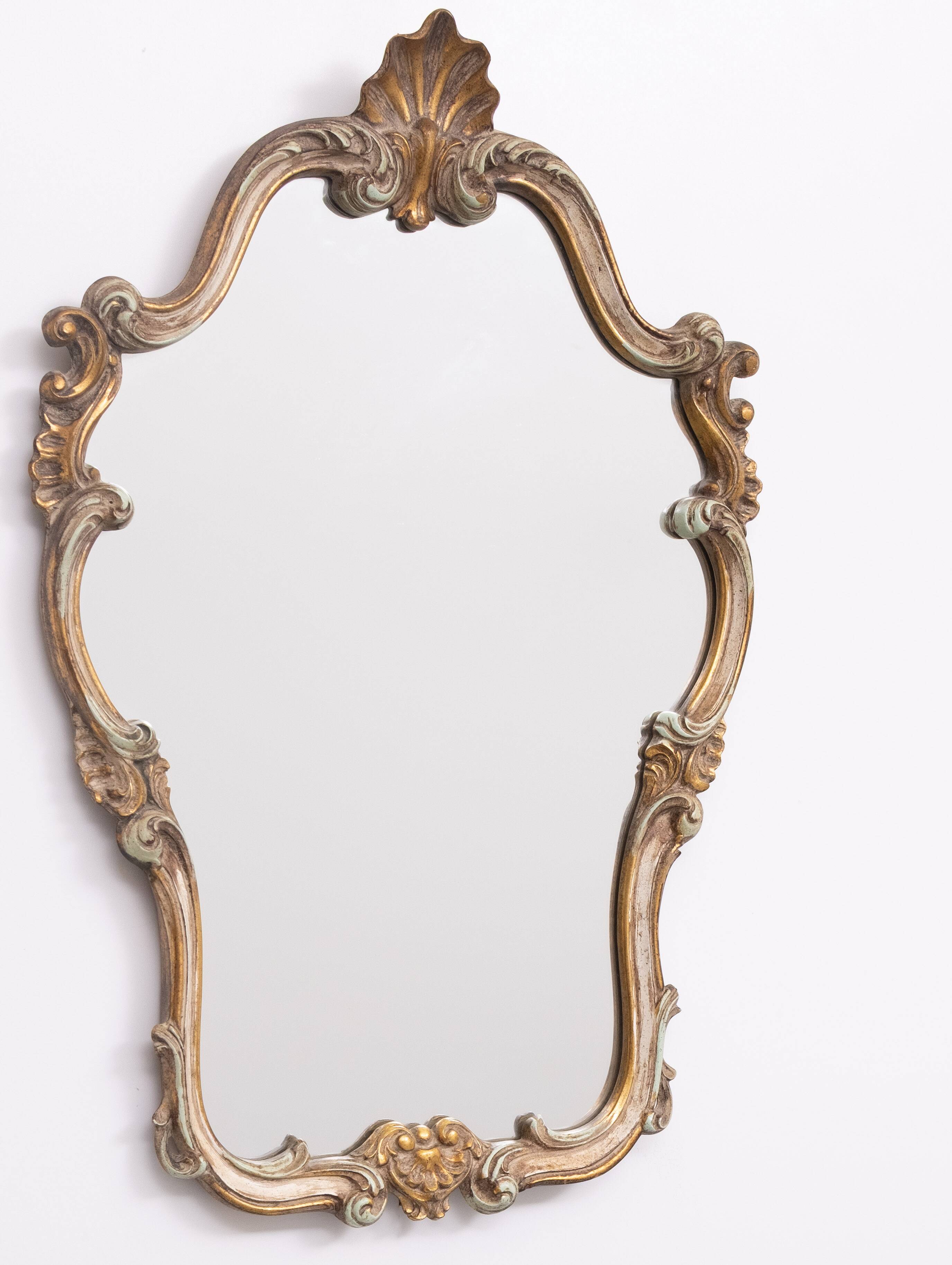 Classic Louis xvi Wall Mirror by Deknudt 1970s Belgium