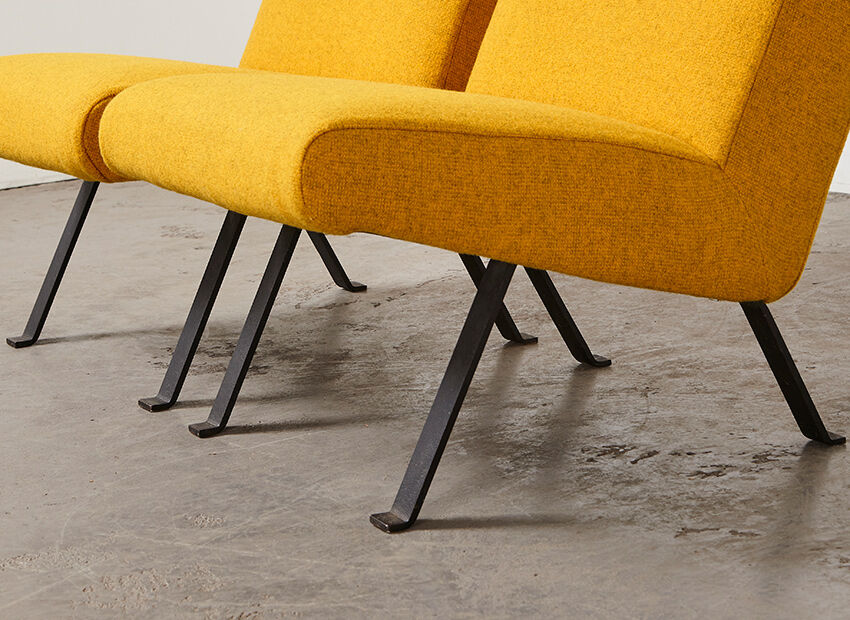 Joseph Andre Motte armchairs for Artifort 1955
