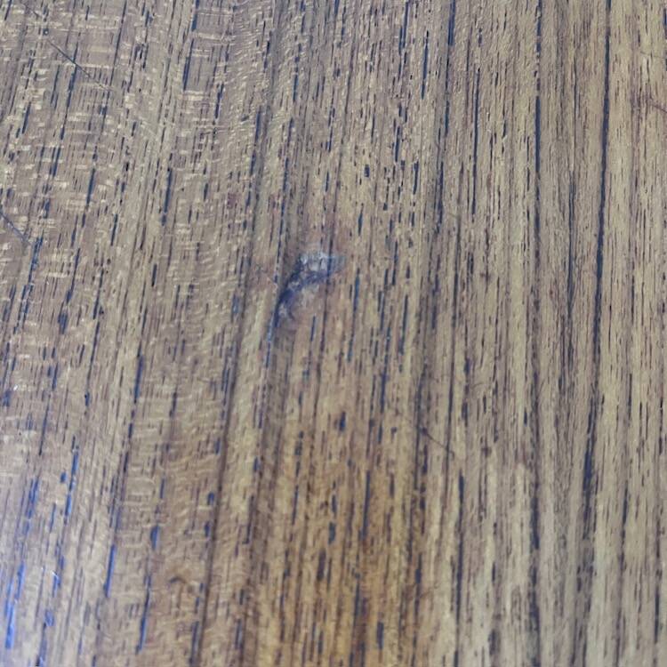 Large vintage square coffee table