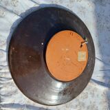 Glazed terracotta dish