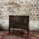Sloping desk in natural wood and flower marquetry in louis xv style stamped mailfert