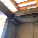 Old oak farm table 153cm