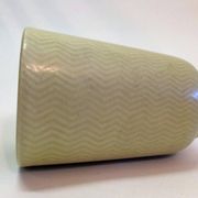 1950s Nils Thorsson Yellow Faience Marselis Vase Aluminia/Royal Copenhagen