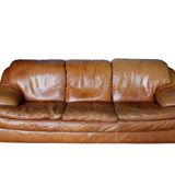 Vintage roche Bobois leather sofa