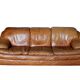 Canapé vintage en cuir Roche Bobois