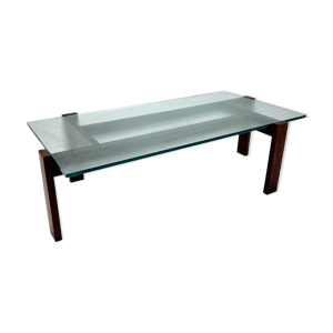 Table basse en verre,