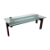 Wengé and glass coffee table, 1960s