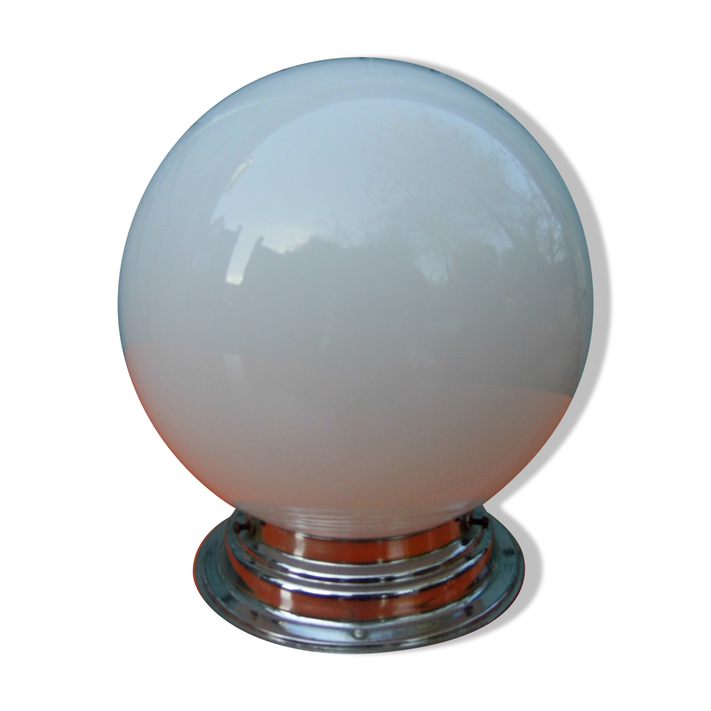 White opal globe, luminaire 30/40s