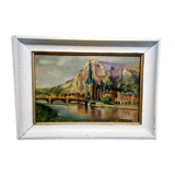 Oil on canvas by R. Vancoillie