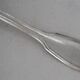 Dessert spoon, solid silver XVIII, 18 cm, Paris filet model.