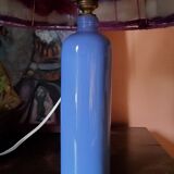 Digoin sandstone lamp from the 70s wool lampshade