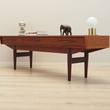 Teak lowboard, Danish design, 1970s, production: Denmark