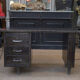Bureau en métal industriel 1950