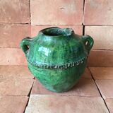 TAMEGROUTE POTTERY VASE IN GLAZED TERRACOTTA