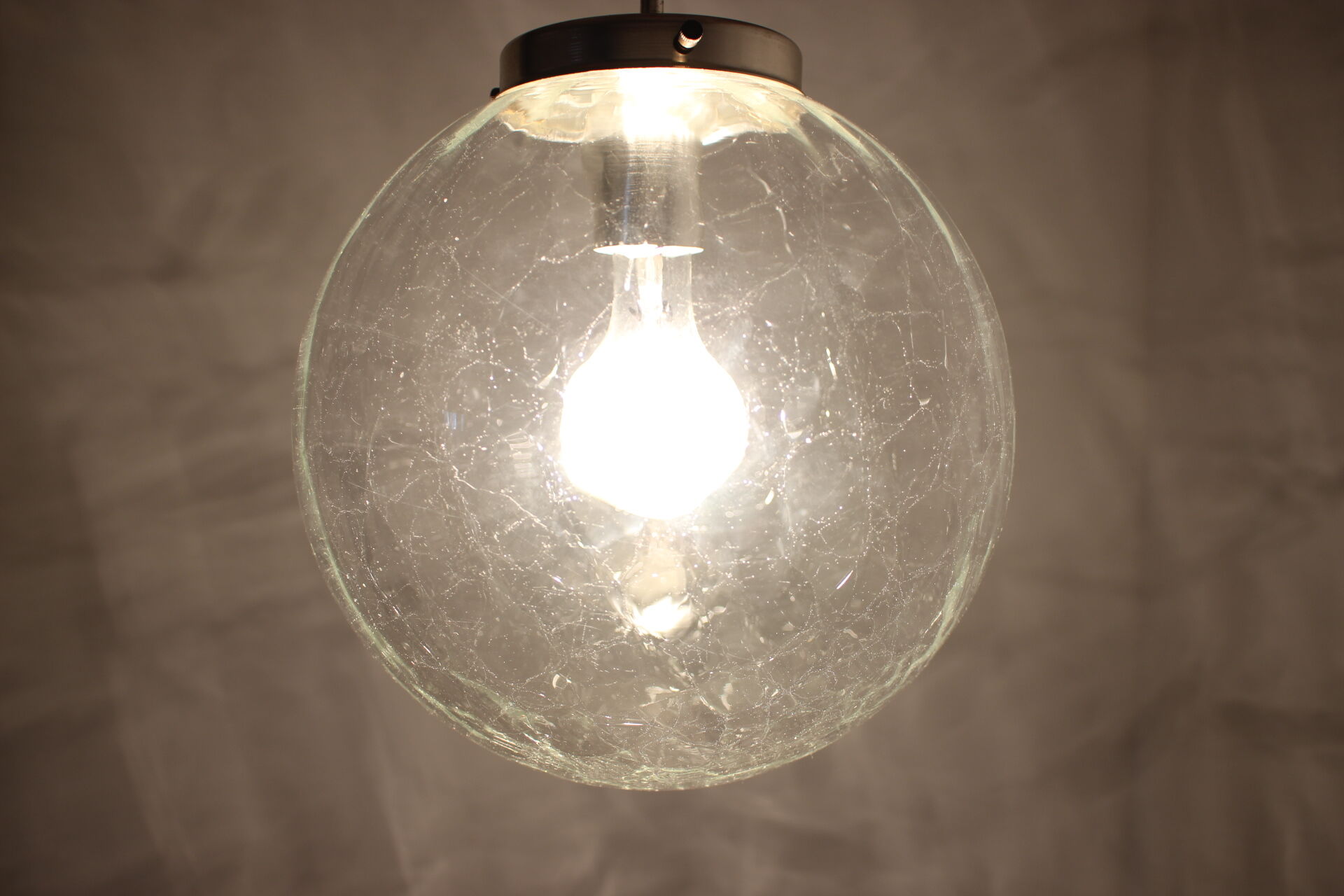 Kamenický Šenov hanging lamp 1960