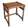 Table de chevet en rotin vintage