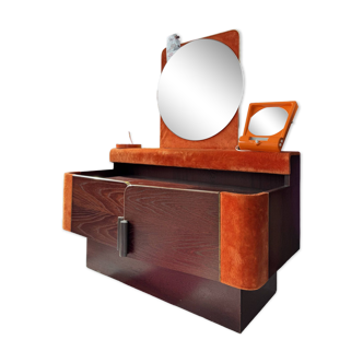 Orange dressing table