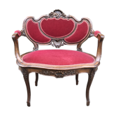 Fauteuil de style Louis XV