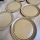 Set de 8 assiettes à dessert en grès Sarreguemines