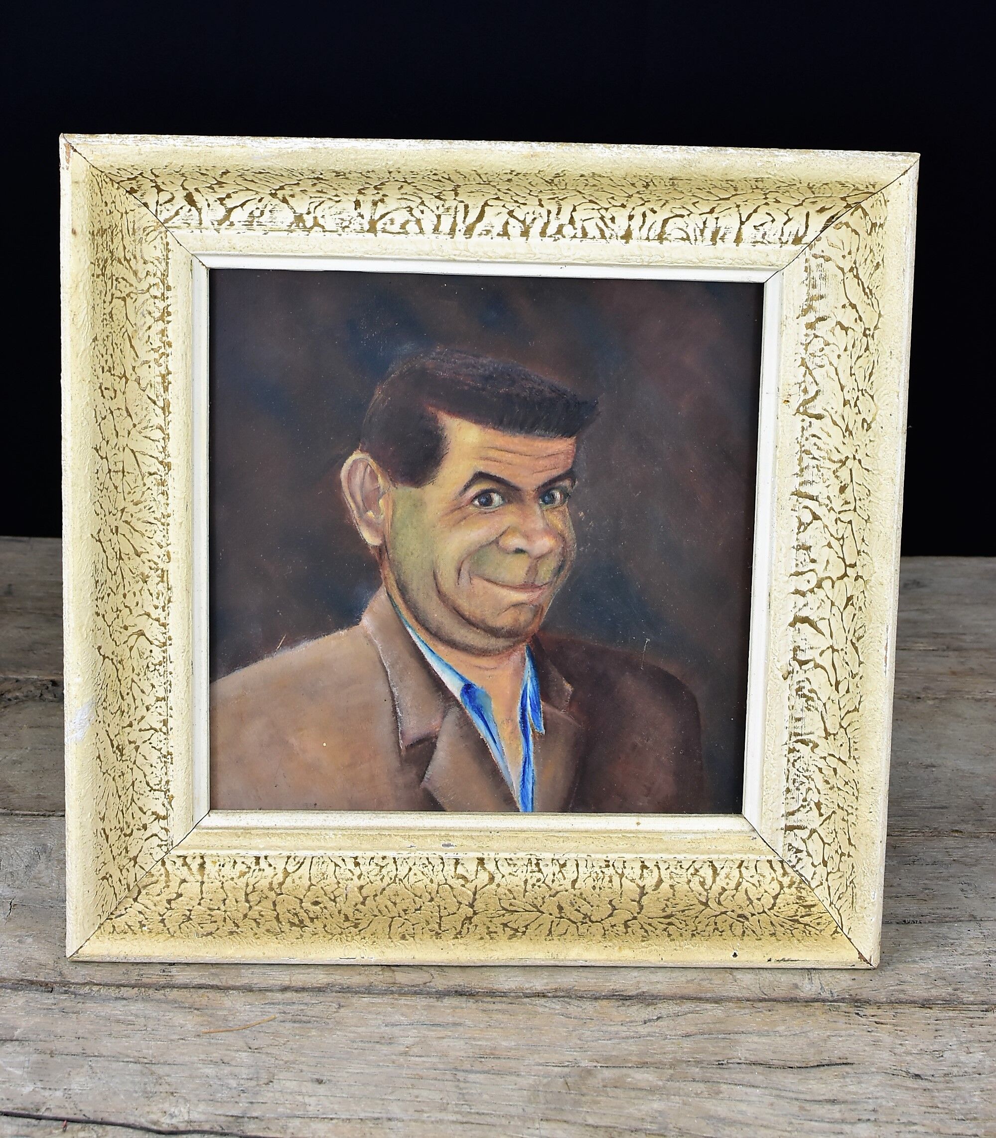 painting painting face man