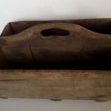 Antique artisan workshop wood locker