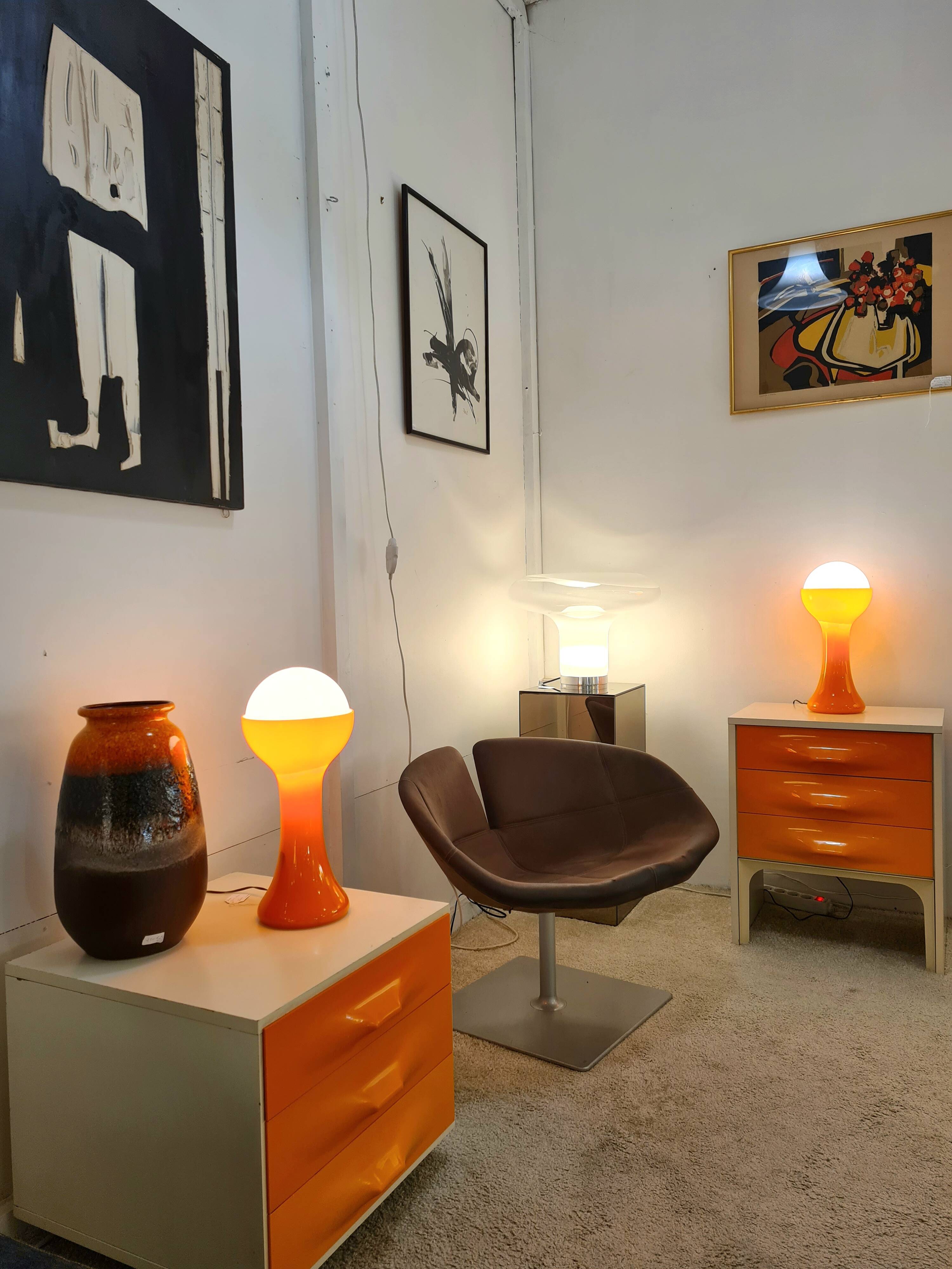 Vintage commode by Raymond Loewy from the 1970s.